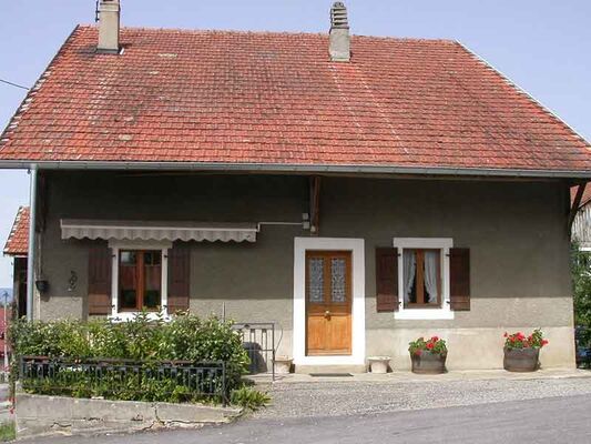 Vue extérieure de la maison - Ferme de Milly