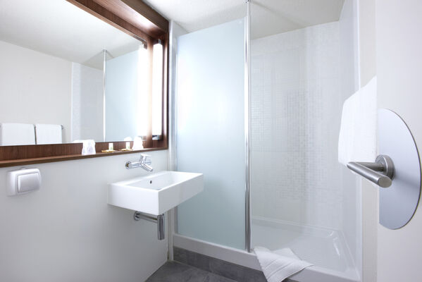 Vue de la salle de bain