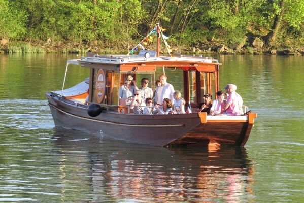 Balade de Vienne à Condrieu en bateau