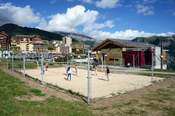 Espace Beach à Orcières Merlette