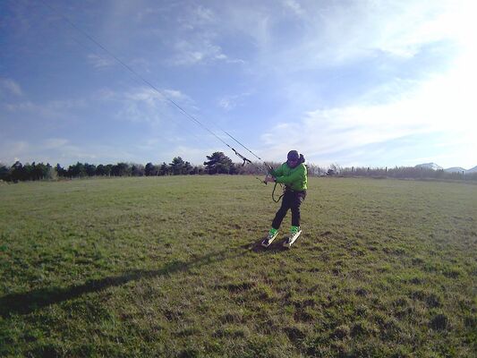 Ecole Snowkite Champsaur