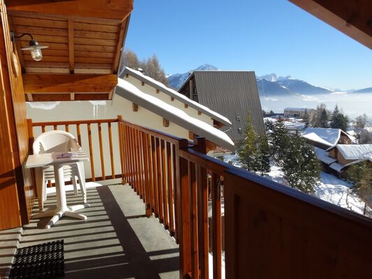 Balcon Meublé Chalet Le Palastre Chaillol