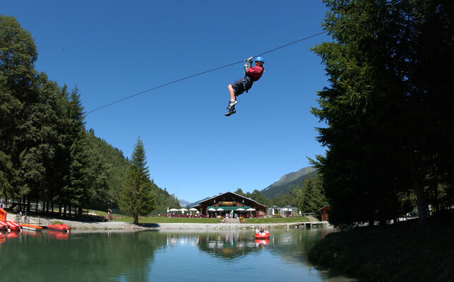 Parcours Aventure Les Contamines Montjoie