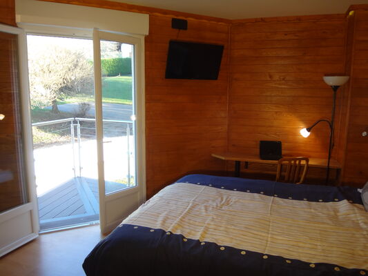 Chambre avec balcon