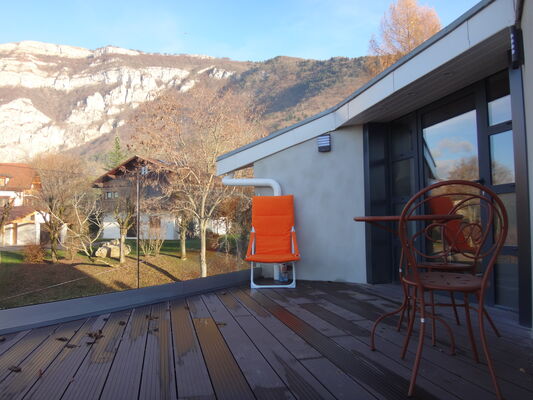 Terrasse vue Salève
