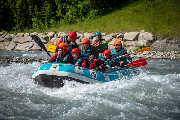 Raft sur le Drac