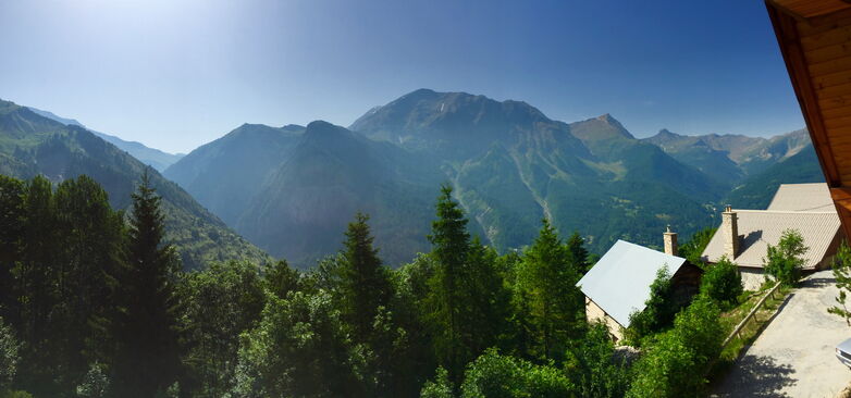 vue du chalet roca
