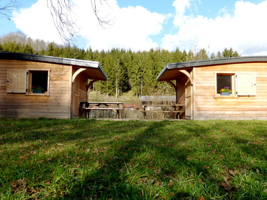 Cabane - extérieur