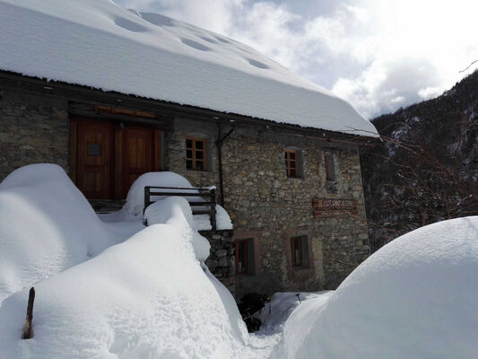 Entrée Nord Ouest hiver