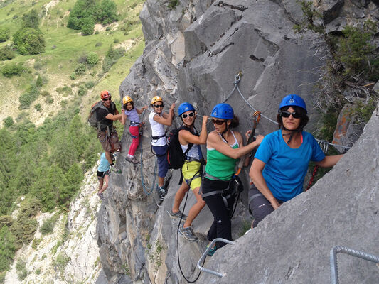Via ferrata d'Ancelle