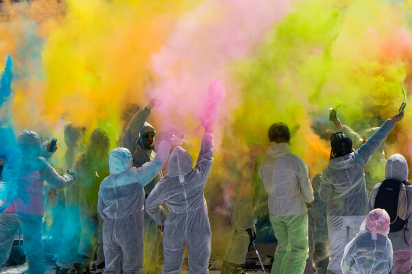 Color'Ski à Orcières
