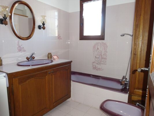 Salle de bain Meublé Mme CESMAT D Location Ancelle
