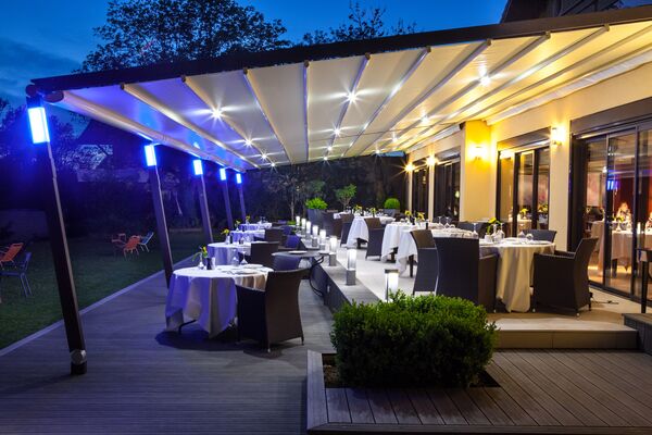 Terrasse Hôtel restaurant Baud