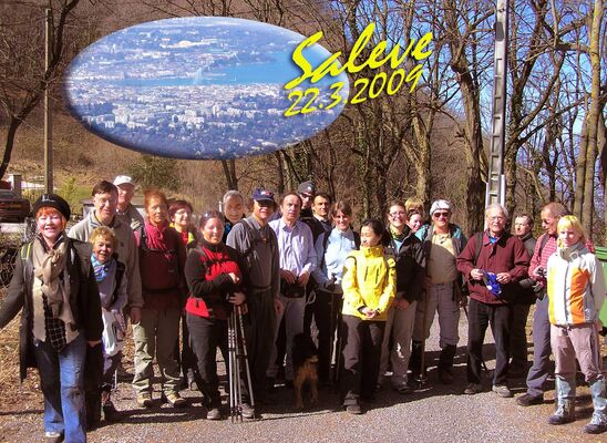 Randonnée au Salève avec l'association genevoise des amis du Salève