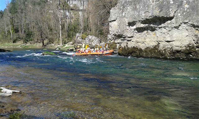 Aigue Vive rafting