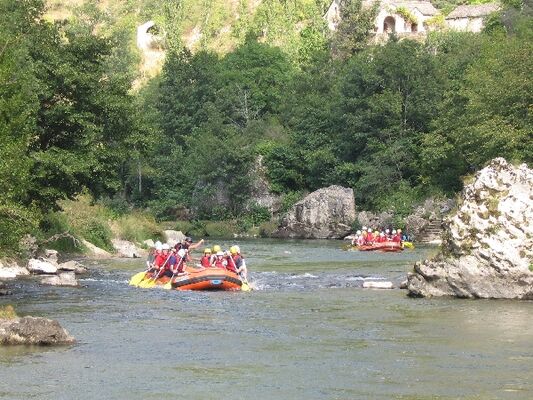 Aigue Vive rafting