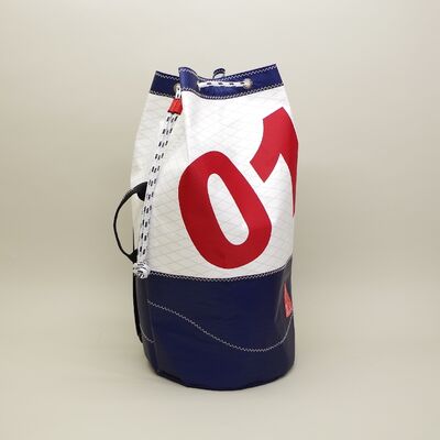 Sac polochon en voile de bateau recyclée