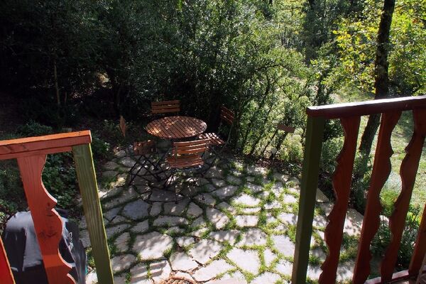 La terrasse et le jardin