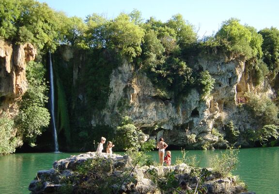 Casacade st Rome de Tarn