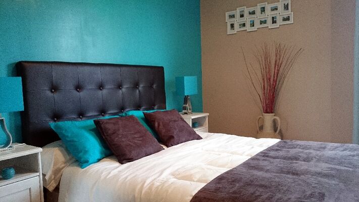 Chambre bleue