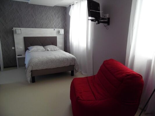 Chambre à l'Hôtel L'Etape