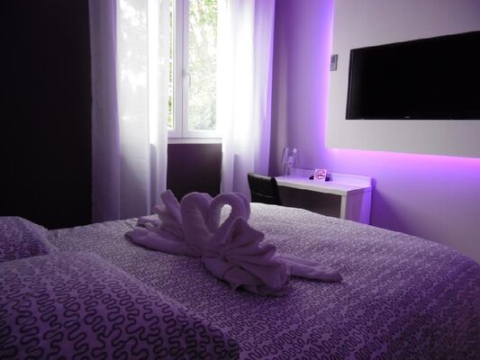 Chambre à l'Hôtel L'Etape