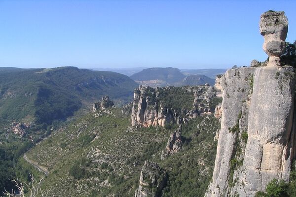 paysages gorges de la Jonte
