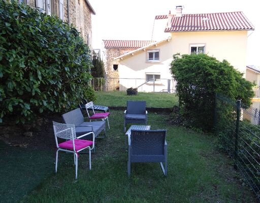 coin jardin et son salon