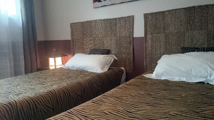 Chambre lits jumeaux