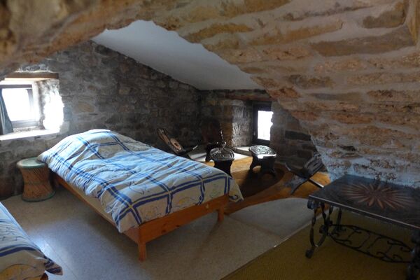 La grande chambre à l'étage