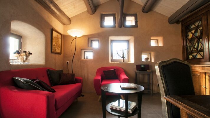 Intérieur du gîte d'exception