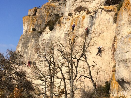 Acro-Bat. Millau - Via Ferrata