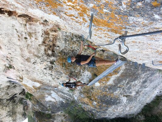 Acro-Bat. Millau - Via Ferrata