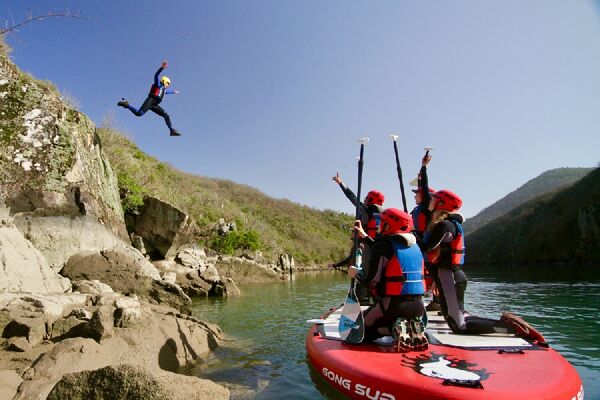 Paddle et sauts