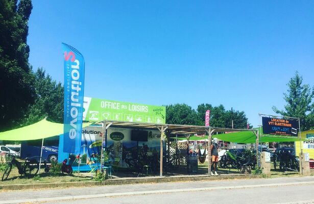 Notre base, à deux pas des campings de Millau