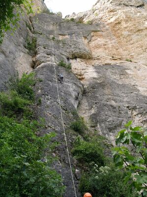 Escalade perfectionnement Gorges du Tarn