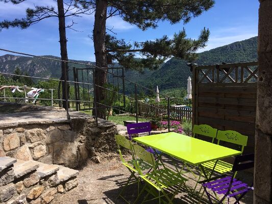 vue depuis la terrasse