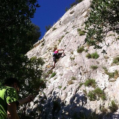 Escalade Découverte en falaise
