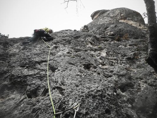 Escalade Découverte en falaise