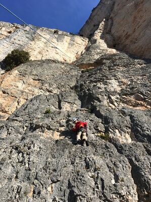 Escalade Découverte en falaise