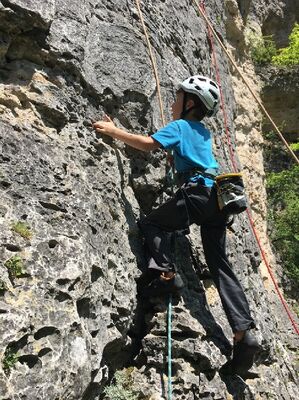 Escalade Découverte en falaise