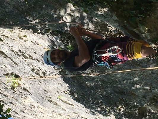 Escalade Découverte en falaise