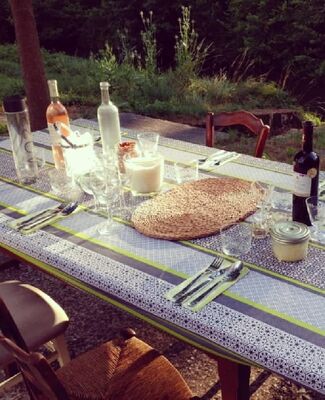 Dinner by the River Cernon