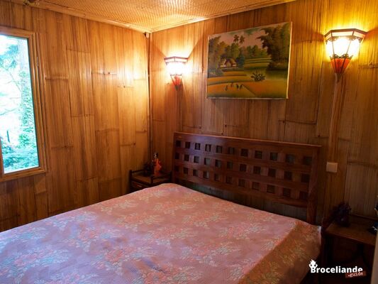 Cabane Bambou-9 Camping d'Aleth St-Malo de Beignon Brocéliande