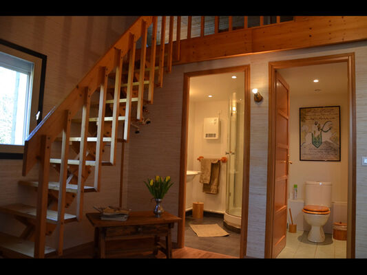 Chambres d'hôtes l'Hippocampe, salle de bain de la Cavale - Sérent - Morbihan - Bretagne