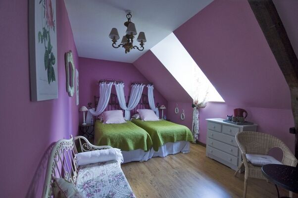Chambres de charme le Moulin de la Béraudaie, chambre Morgane