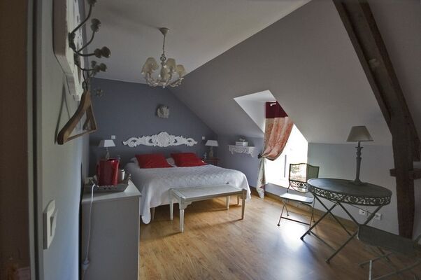 Chambres de charme le Moulin de la Béraudaie, chambre Guenièvre