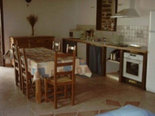 Gîte Racouët pièce à vivre - Pleucadeuc - Morbihan - Bretagne