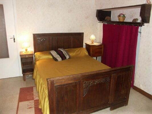 Gîte Raflegeau chambre - Missiriac - Morbihan - Bretagne