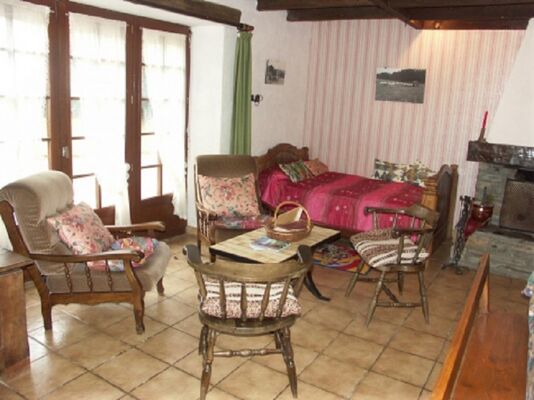 Gîte Raflegeau salon - Missiriac - Morbihan - Bretagne